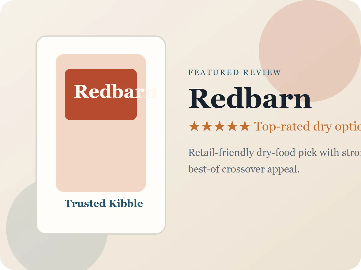 Redbarn Grain Free Dog Food Review (Dry)
