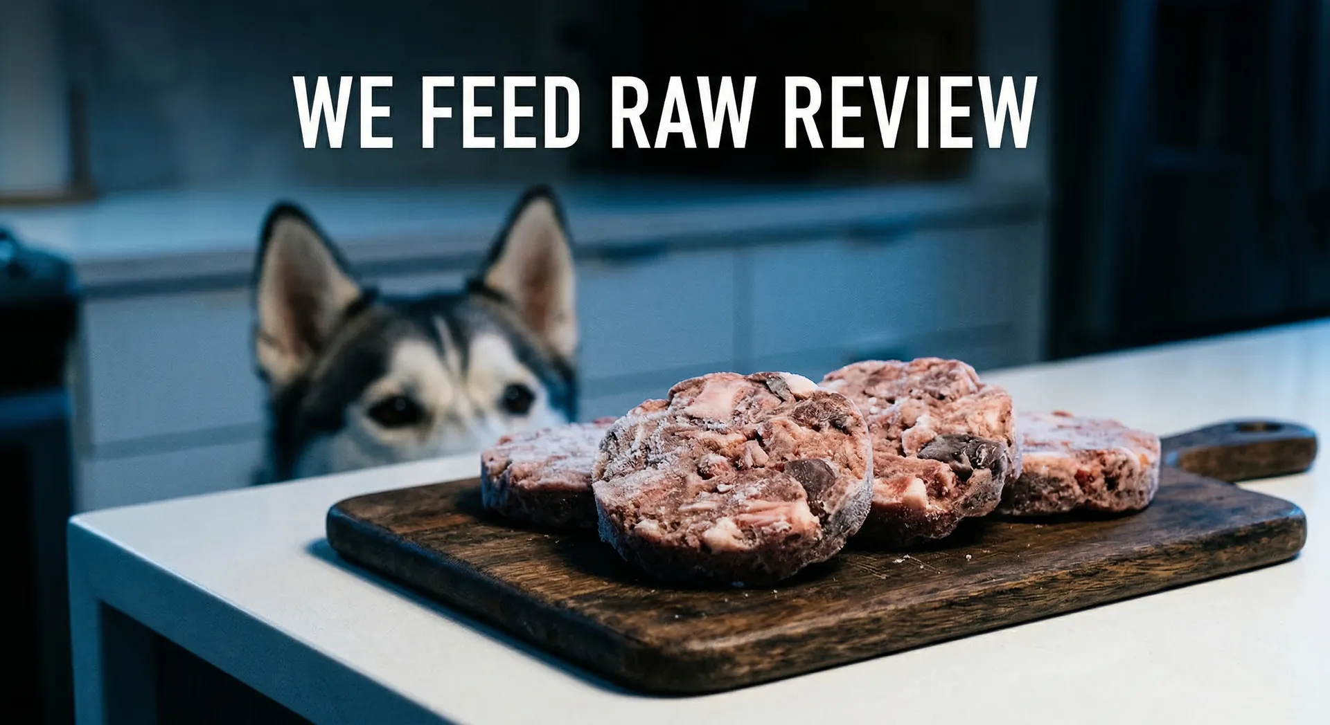 We Feed Raw Dog Food Review (Raw Frozen)